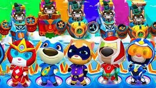 Talking Tom Hero Dash - Discover all the heroes - New ULTRAHERO - All BOSSES Superworld - Gameplay