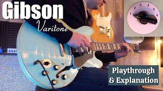 Gibson Varitone Switch: Playthrough & Explanation