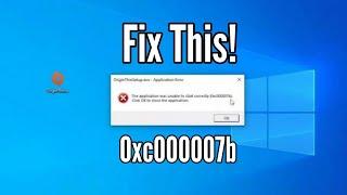 Fix 0xc000007b Error! Cara Mengatasi Error 0xc000007b Untuk Semua Windows