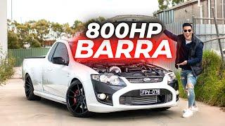 800HP FORD BARRA FPV F6 UTE - Australia’s Insane Tire SHREDDER