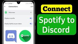 HOW TO CONNECT SPOTIFY TO DISCORD ACCOUNT ON MOBILE 2022