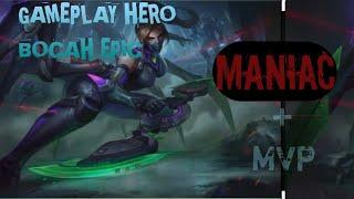 HANATOT MONTAGE... MANIAC+ MVP  #mlbb #mlbbcreatorid #evos #rrq #onic #jonathan #hanabi