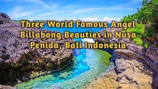 three World Famous Angel Billabong Beauties in Nusa Penida, Bali Indonesia #80