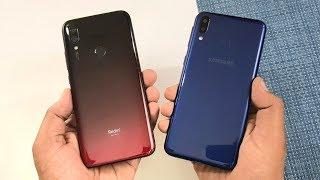 Redmi 7 vs Samsung M20 SpeedTest & Camera Comparison