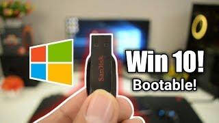 How To Make A Bootable USB Drive of Windows 10 in Easiest way! (Hindi)