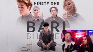 Реакция на NINETY ONE - BARI BILED | Official Music Video