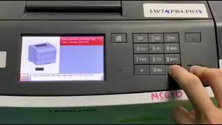 Lexmark reset - 33 xx error fixed