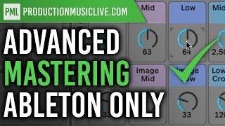 Mastering - with Ableton 10 Stock only - Advanced!