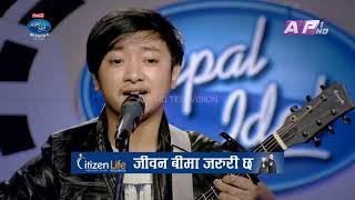 Bijay rai || Nepal idol season 4 episode6 || Dhadkinchhu mutu ma hola #bijay rai️