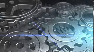 Business Concept Rotating Gears Mechanic Mechanical Machine | Free Stock Video Footage HD 4K