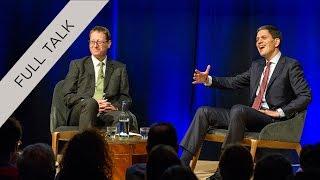 WATCH: David Miliband & Jonathan Freedland in Conversation – AH / JW3 Speaker Series