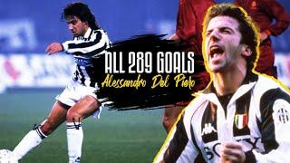 ALL 289 Alessandro Del Piero Goals! | Juventus Greatest Ever Goalscorer | Juventus