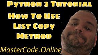 How To Use The List Copy Method In Python 3