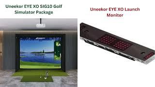 Uneekor EYE XO SIG10 Golf Simulator Package