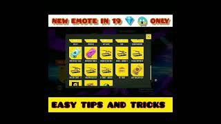 NEW EMOTE IN 19  ONLY || NEW EMOTE PARTY EVENT TODAY  || EASY TIPS AND TRICKS 