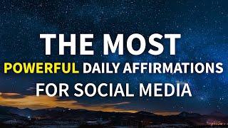 Positive Affirmations for Success on Social Media [LISTEN EVERY DAY] 528Hz algorithm-healing waves