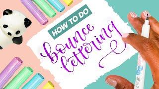Bounce Lettering Tutorial: Essential Tips for Beginners