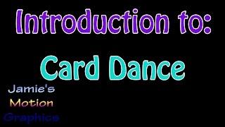 Introduction to: Card Dance - After Effects Tutorial Series