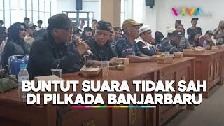 Ratusan Warga Banjarbaru Menuntut Penundaan Wali Kota dan Wakil Wali Kota