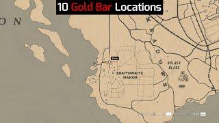 Easy 10 Gold Bar Locations in Red Dead Redemption 2