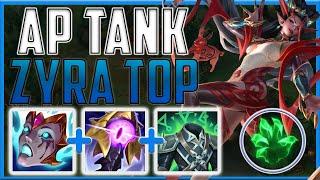 Jak'sho AP tank Zyra is one of my FAVOURITE off-meta picks!! - Zyra Top | Season 14 LoL