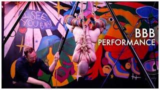 Christian Red + Eryn Rose Spotlight Shibari Performance @ BBB After Party