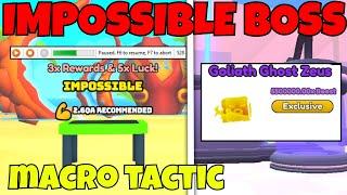 BEST MACRO AFK FARM TACTIC "IMPOSSIBLE" KRAKEN BOSS in Arm Wrestling Simulator!! (Roblox)