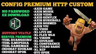 Config Http Custom Terbaru| Indosat Edukasi New| Telkomsel Ilmupedia| Axis Game| Ruangguru| Config