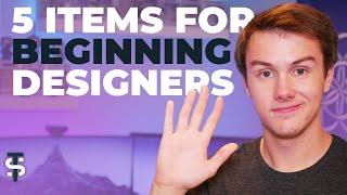 5 Must Have Items for Beginning Graphic Designers!
