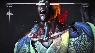 Mortal Kombat X - X-Ray Combo Video ALL CHARACTERS