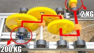 Lift Heavy Objects Using SCIENCE & 3D Printed GEARS!