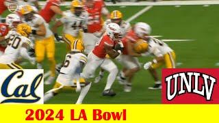 #24 UNLV vs California Football Game Highlights, 2024 LA Bowl