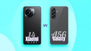 XIAOMI 14 Civi  vs  SAMSUNG Galaxy A56 Full Comparison