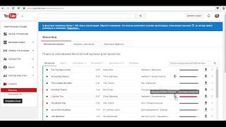 Фонотека YouTube /Бесплатная музыка для Youtube/Музыкальная  библиотека.