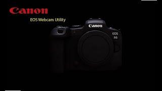 Canon EOS Webcam Utility for Apple M1 Mac | Filmed on the Canon EOS R6