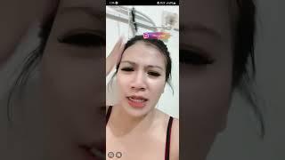 live Bunda Tante nona halu senam malam