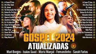 Louvores de Adoração 2024 - Louvores Para Sentir O Espírito Santo - Top Hinos Gospel (com lentra)