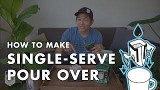 How to Make Single-Serve Pour Over Coffee | Kuju Coffee One-Cup Pouches