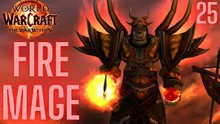 FIRE MAGE PvP Gameplay 25 | SEASON 1 | World of Warcraft: The War Within