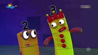 Balok Angka - Berpetualang ke Kastil Bola Angka | Numberblocks Bahasa Indonesia