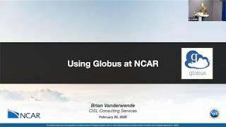 Using Globus at NCAR