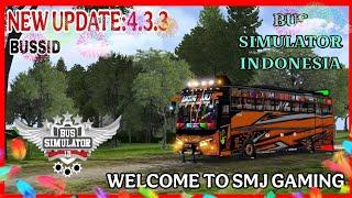 bus simulator Indonesia new update v4.3.3 + bussid  traffic mod apk v4.3.3 | SMJ Gaming