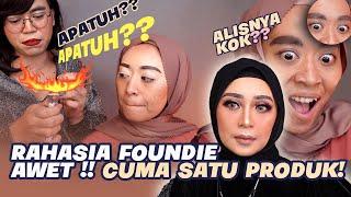 Part 1 : Hanya 1 produk Foundation lokal bisa awet?! Galih MUA Bocorin rahasianya!!