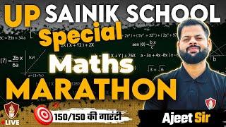 UP Sainik School Maths | UP Sainik School Marathon Class 6 | Sainik School Online Coaching Classes