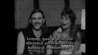 PROGRAMA SOM E ENERGIA - ADRIANA RIEMER ENTREVISTA MOTORHEAD TV RIO 1989