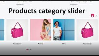 How to create product category slider in woocommerce | wordpress
