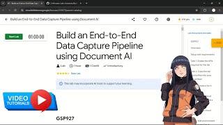 Build an End-to-End Data Capture Pipeline using Document AI | #qwiklabs | #GSP927