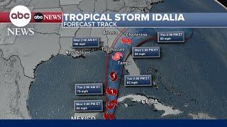 Tropical storm Idalia moving toward Florida | WNT