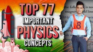 NDA 1 2024 Physics || 77 Most Asked Physics topic for CDS and NDA 1 2024. || CDS Physics.