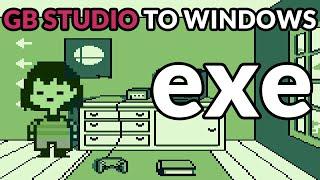 EXPORT EXE GAMES FROM GB STUDIO (easy gamemaker) HTML5 to Windows app